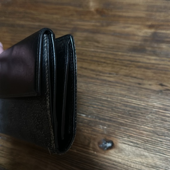 Gucci black long wallet, see photos for condition - Picture 10 of 13